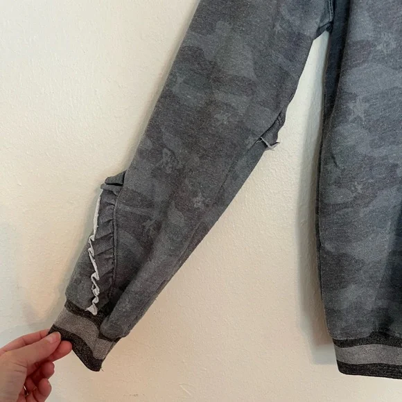 Democracy light gray camouflage sweatshirt - Picture 5 of 8